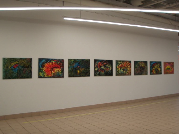 Verkaufsausstellung in Galerie-Prag3