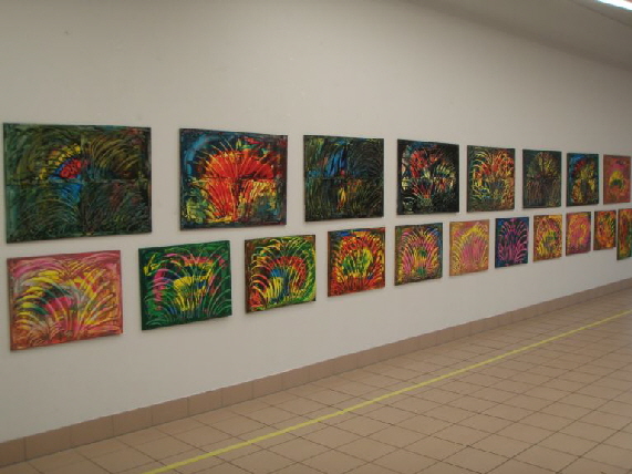 Verkaufsausstellung in Galerie-Prag3