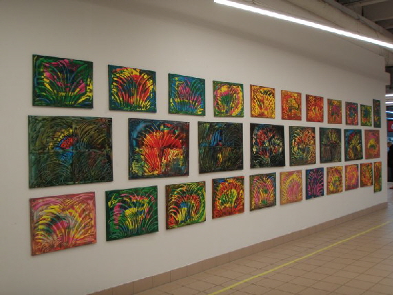 Verkaufsausstellung in Galerie-Prag3